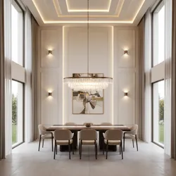 Layered Lighting Strategies for Tall Dining Spaces