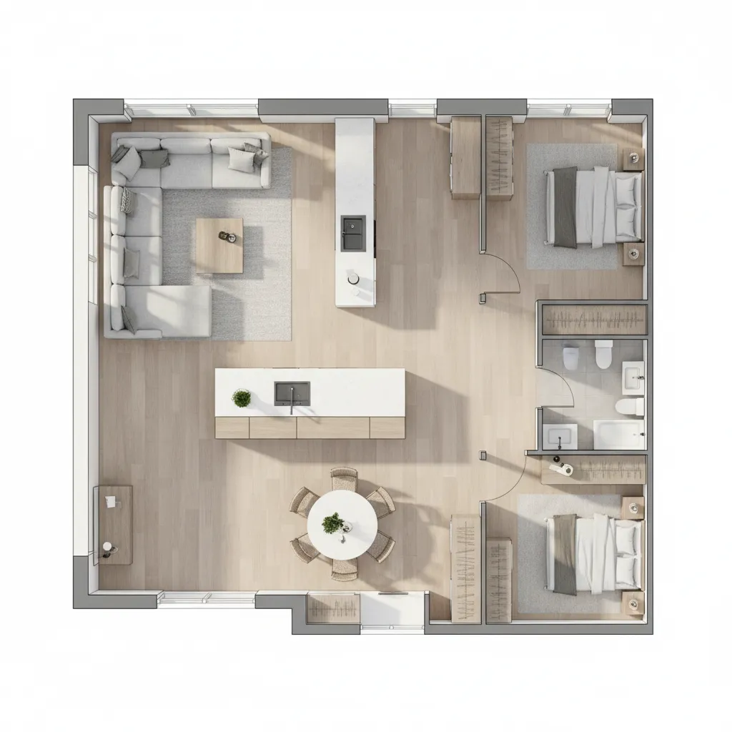Layout Denah Rumah: Cara Menyusun Ruang Ideal