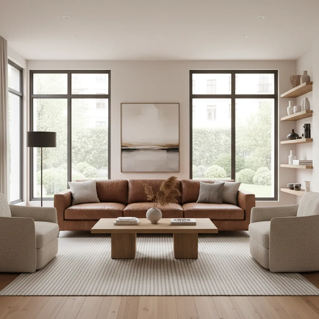 How to Choose the Right Leather and Fabric Combination for Your Living Room