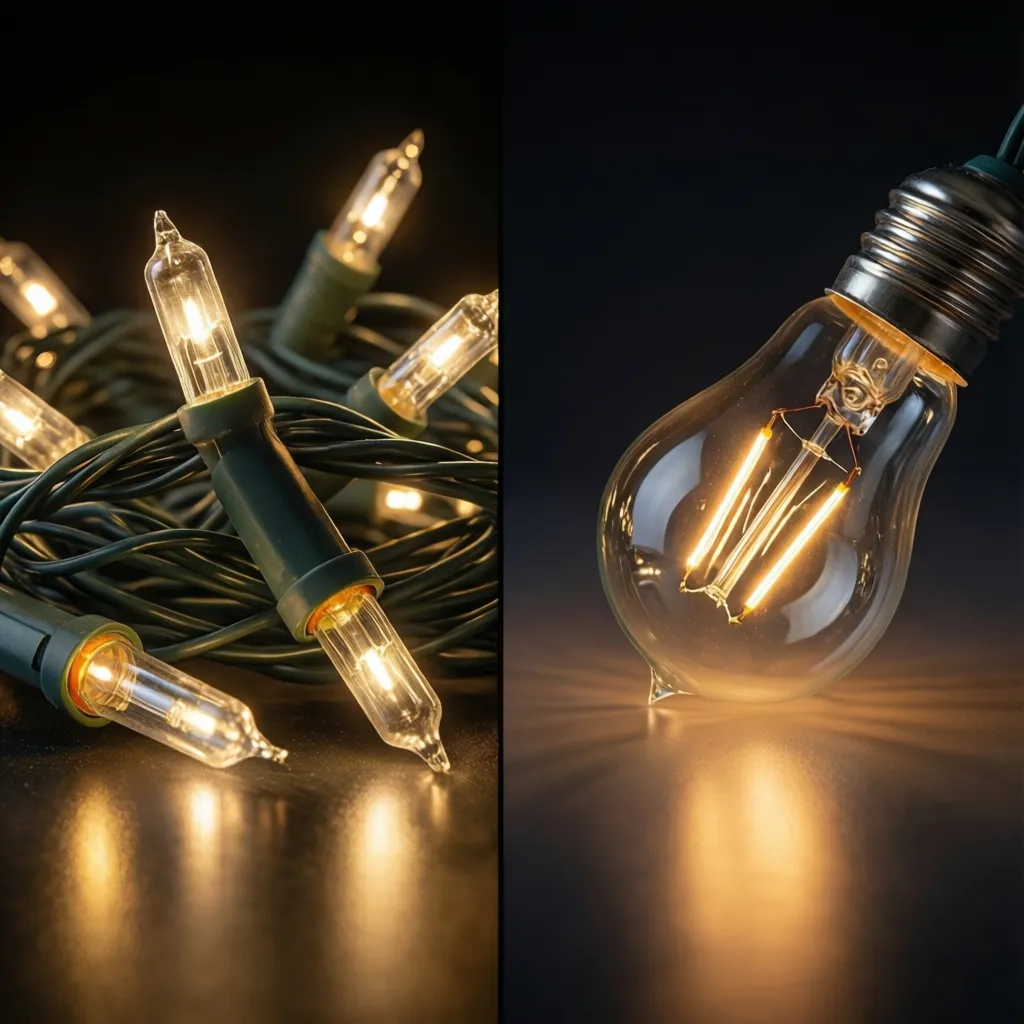 LED vs Traditional Christmas Lights