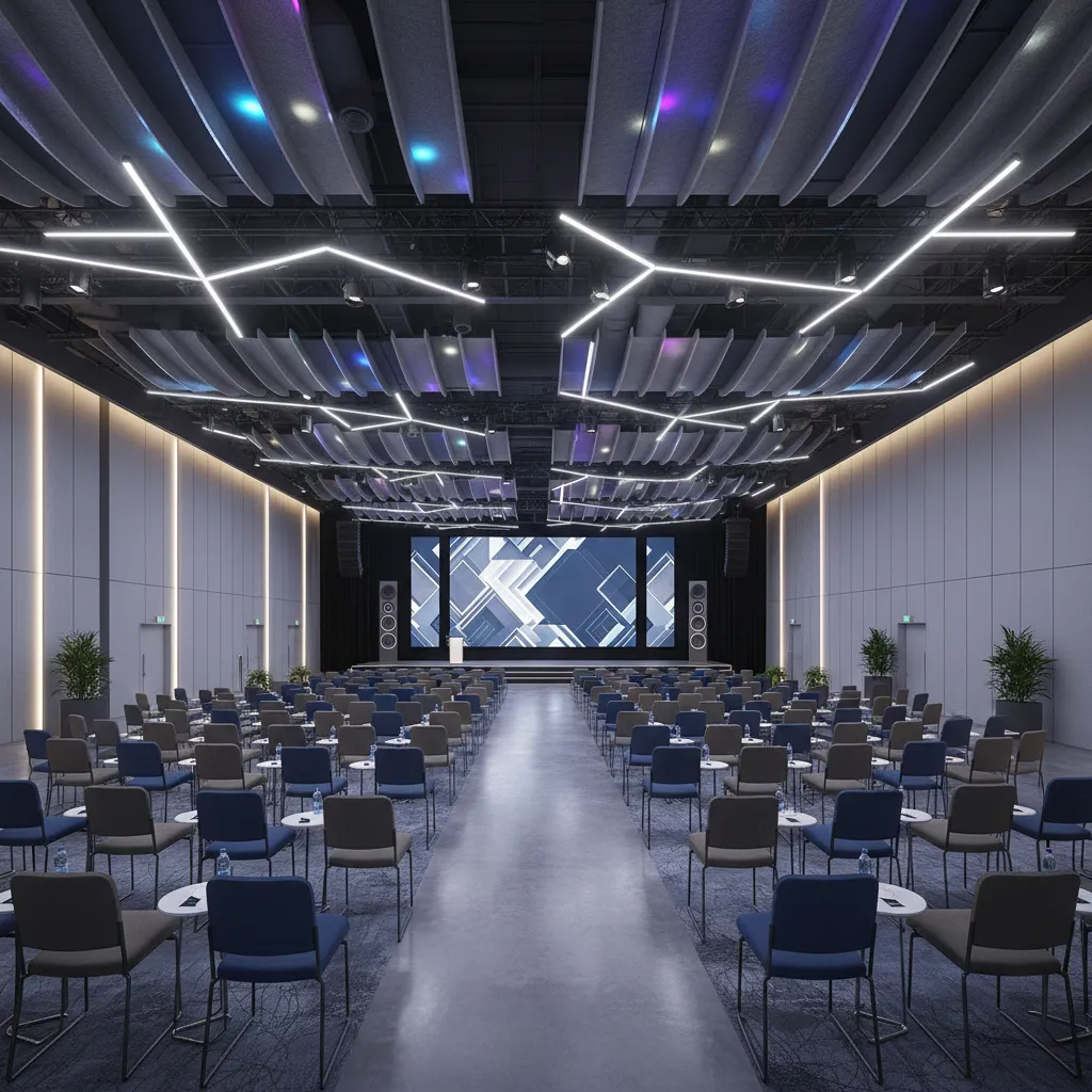 Optimizing Acoustics, Lighting, and Visibility in Legacy Convention Halls