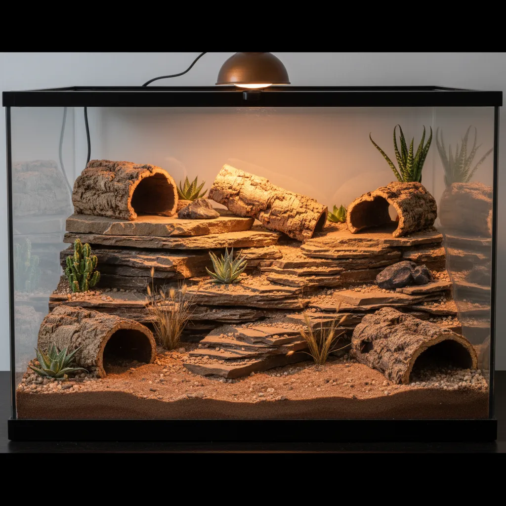 How to Optimize Leopard Gecko Tank Decor for Enrichment and Movement: Design a habitat that naturally encourages exploration, climbing, and healthier daily activity.