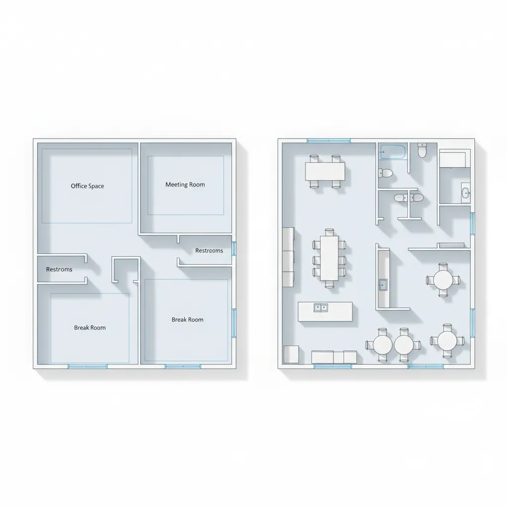 Comparison of level of detail building models in CAD visualization