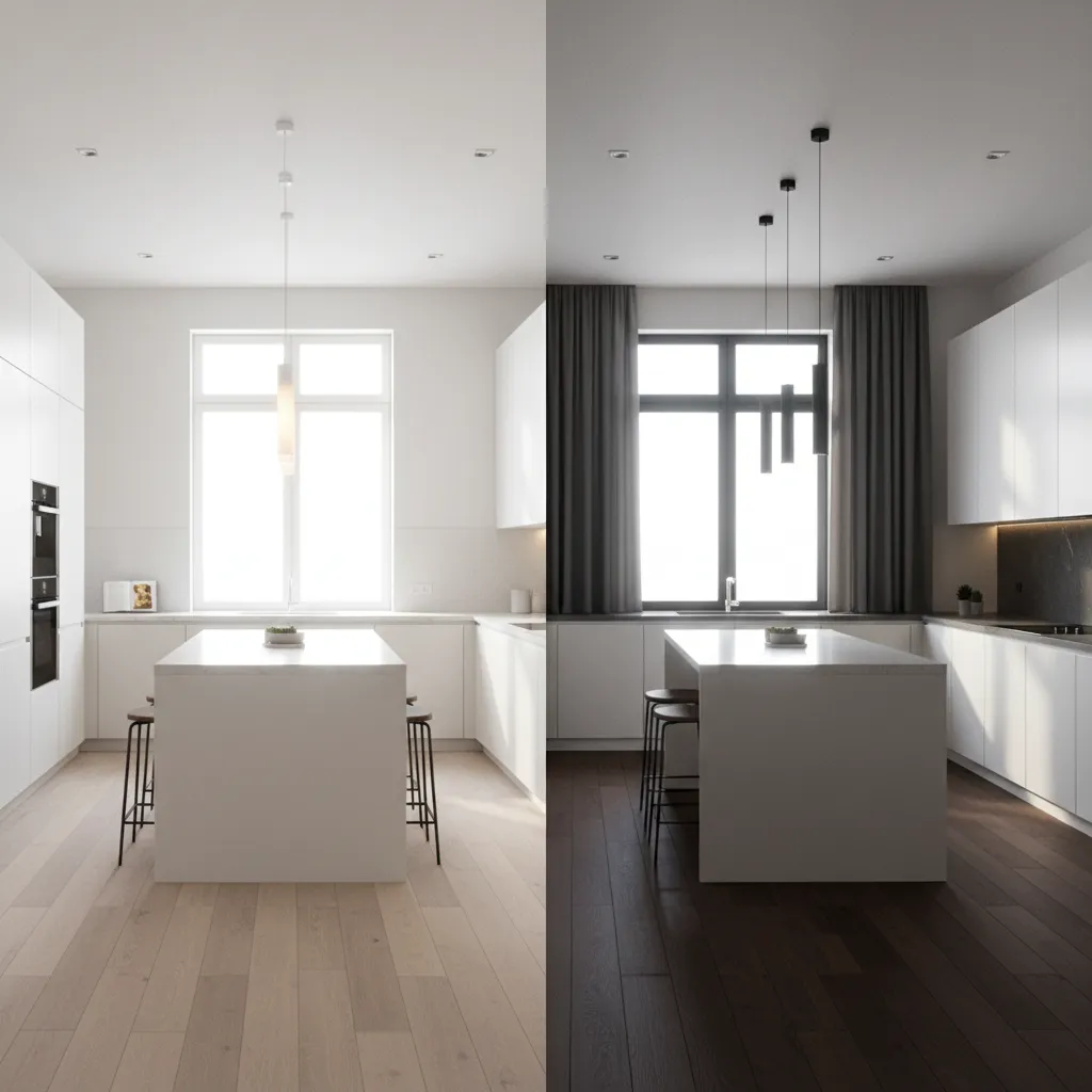 Light vs Dark Kitchen Floor Colors Which Works Best for Your Space