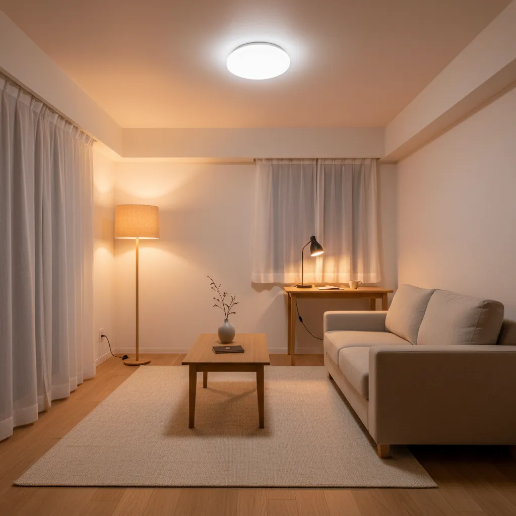 動線規劃と光のレイヤー：大阪・京都でも効く照明3点セット