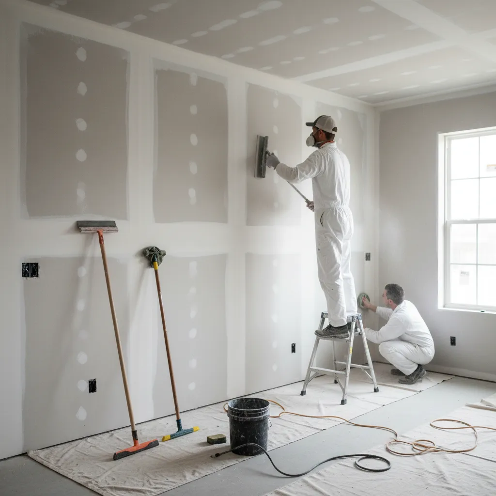 Preparing interior wall surface before limewash application