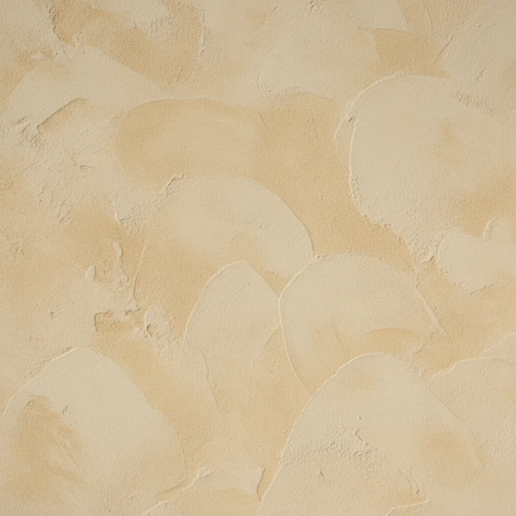Close view of limewashed wall showing natural tonal variation texture