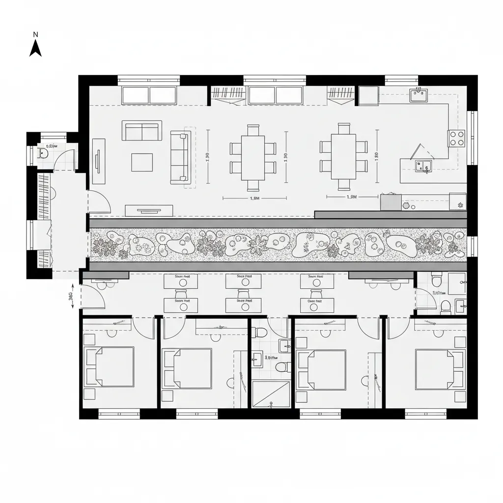 Linear Atrium Gallery