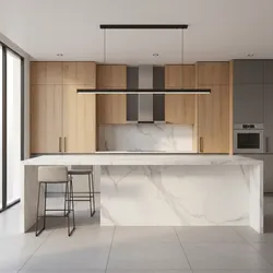 Optimal Hanging Height for Linear Lights Over Kitchen Islands