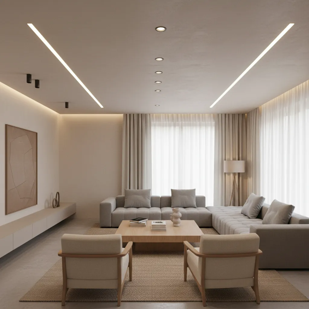 Linear Lighting vs Recessed Downlights: Which Design Works Better?