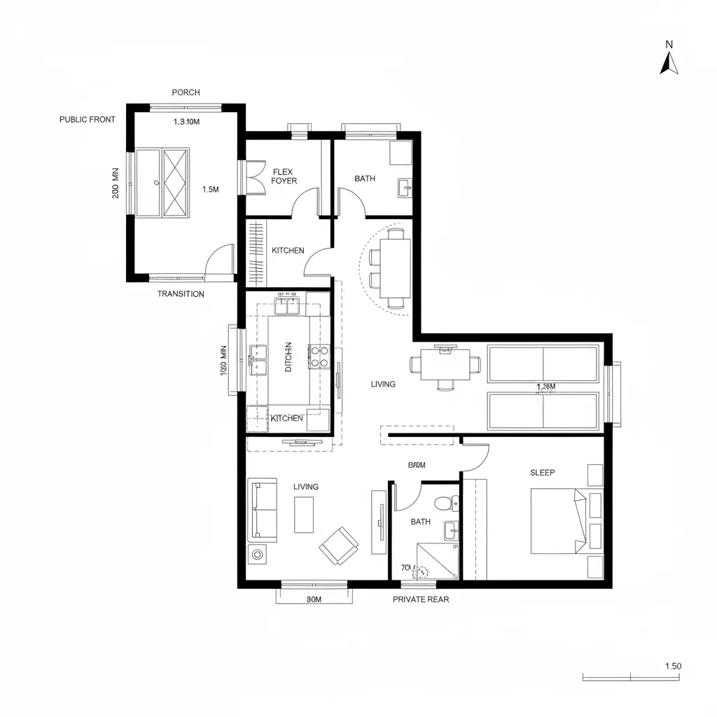 Linear Shotgun with Micro-Thresholds