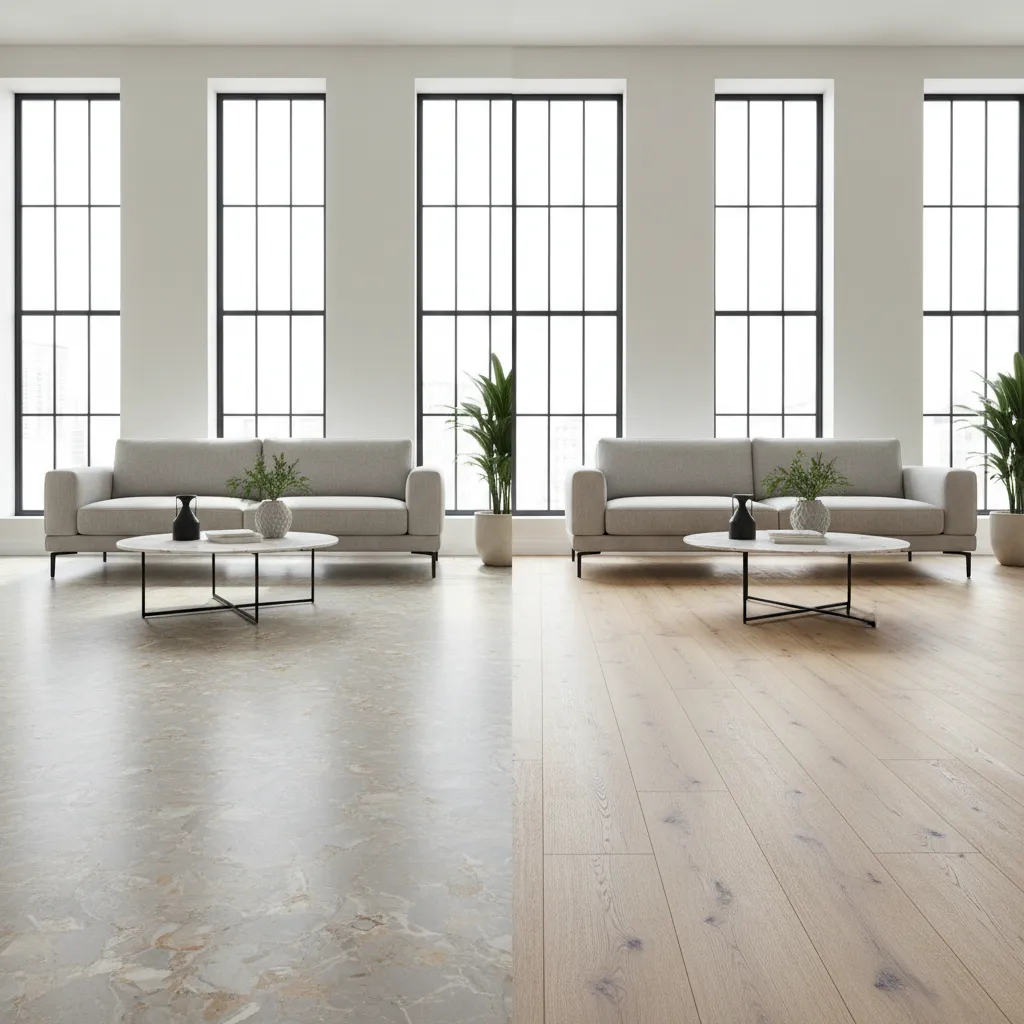 Linoleum vs Vinyl Flooring: Cleaning Methods, Durability, and Maintenance Differences