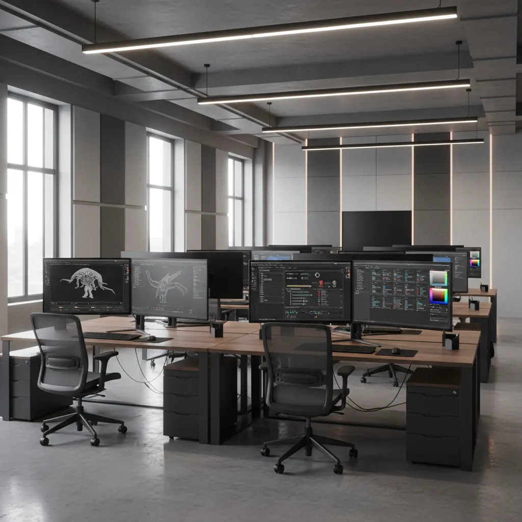 How Game, VFX, and CAD Industries Use 3D Modeling Tools on Linux