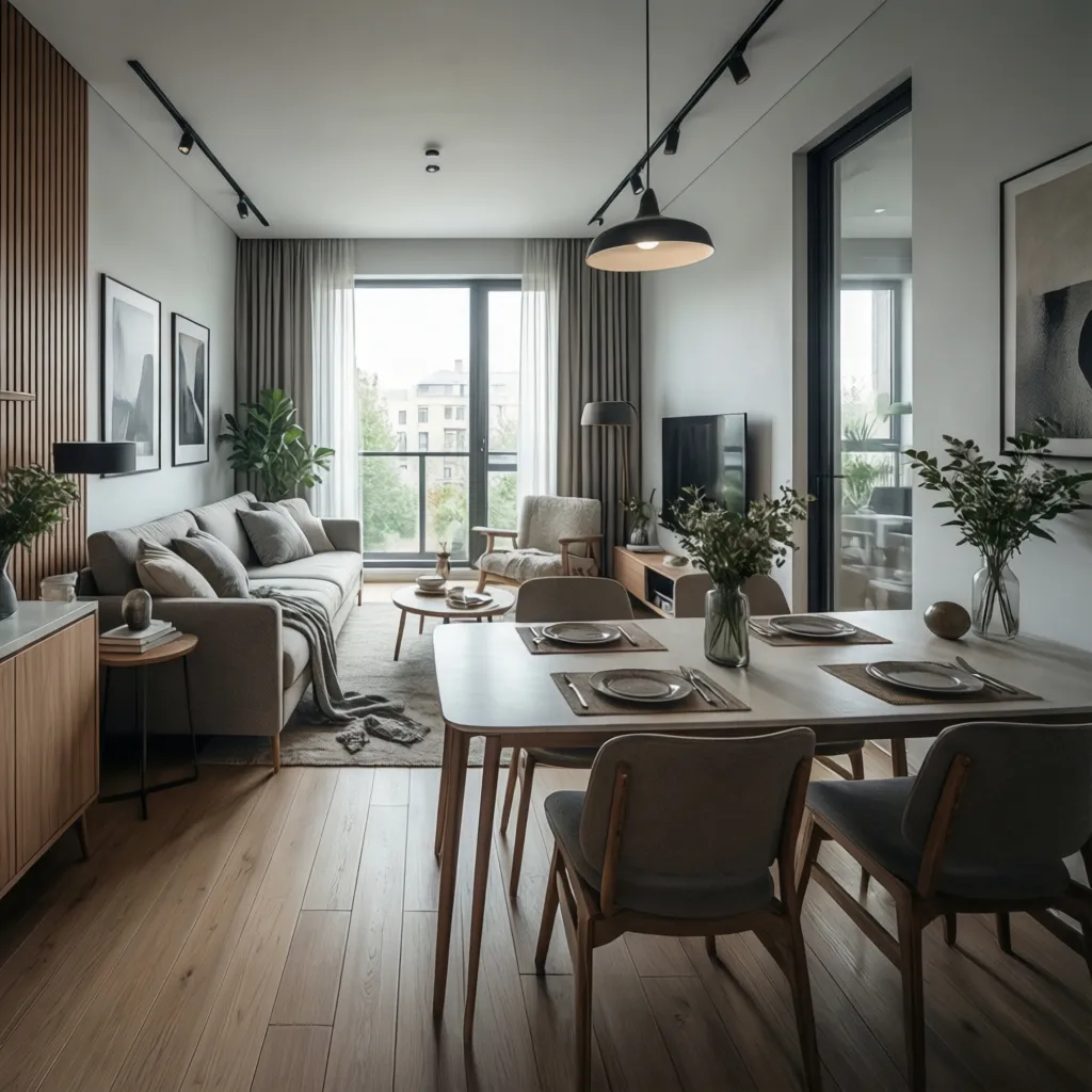 How to Optimize Space in a Living-Cum-Dining Room