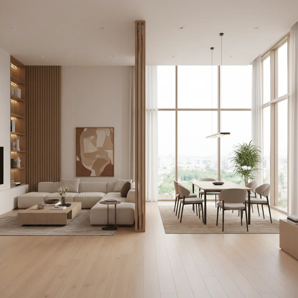 5 Partition Design Ideas for Living Room and Dining Hall