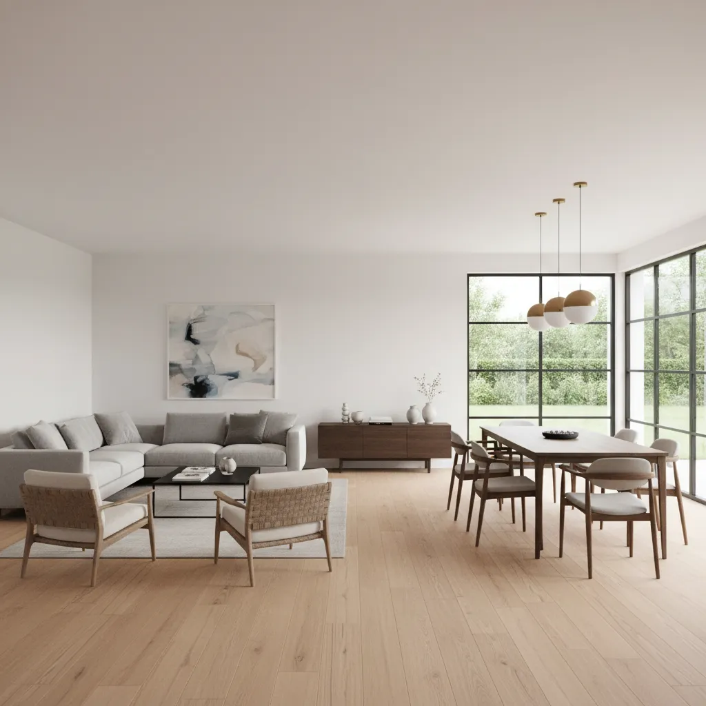 Living-Cum-Dining Room Layout Ideas for Different Room Sizes