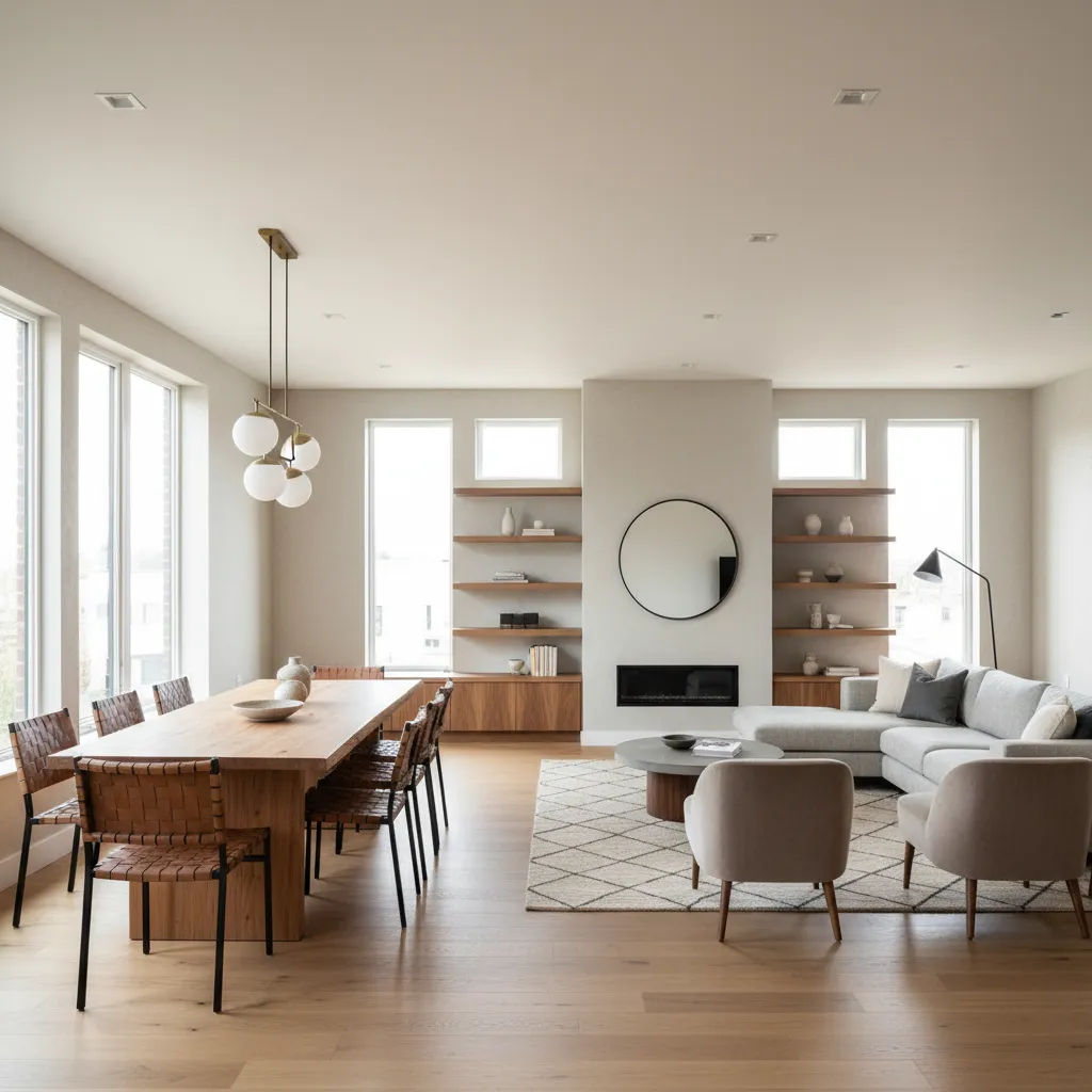 How to Choose the Right Paint Finish for Living and Dining Room Combo Spaces