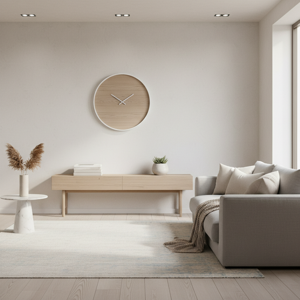 Wall Clock Placement Rules Used by Interior Designers