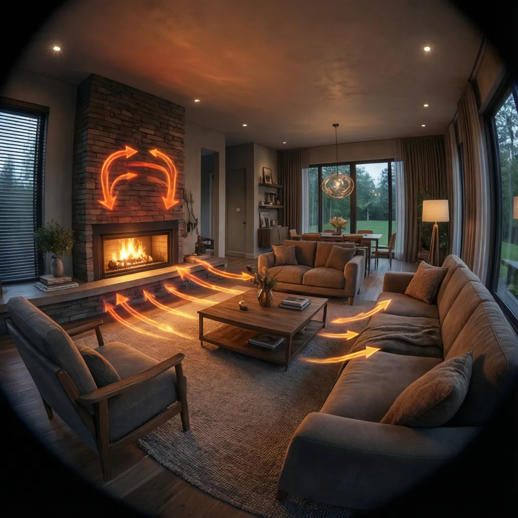 Improving Heat Circulation with Smart Room Layout