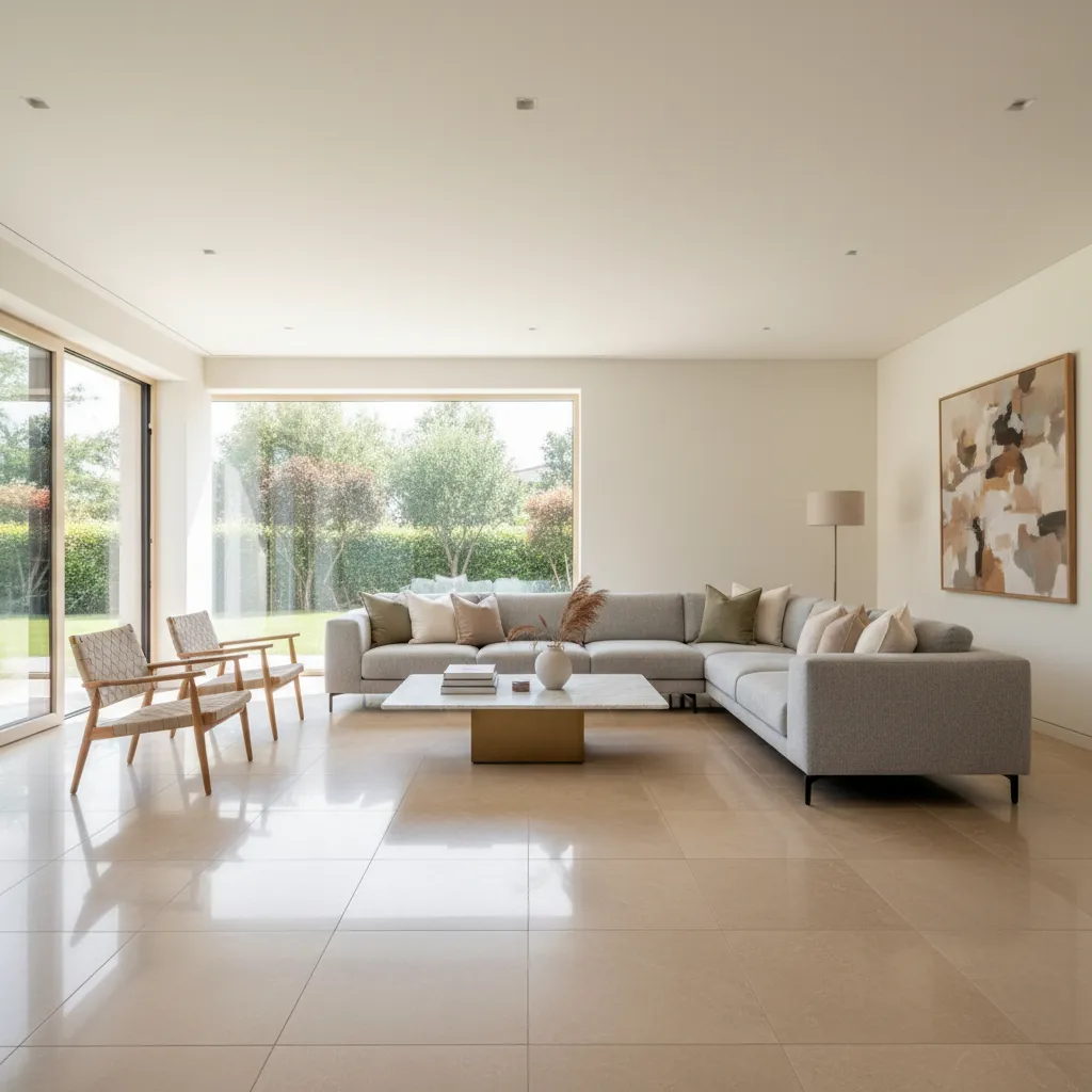 Floor Tile Design Ideas for Living Room