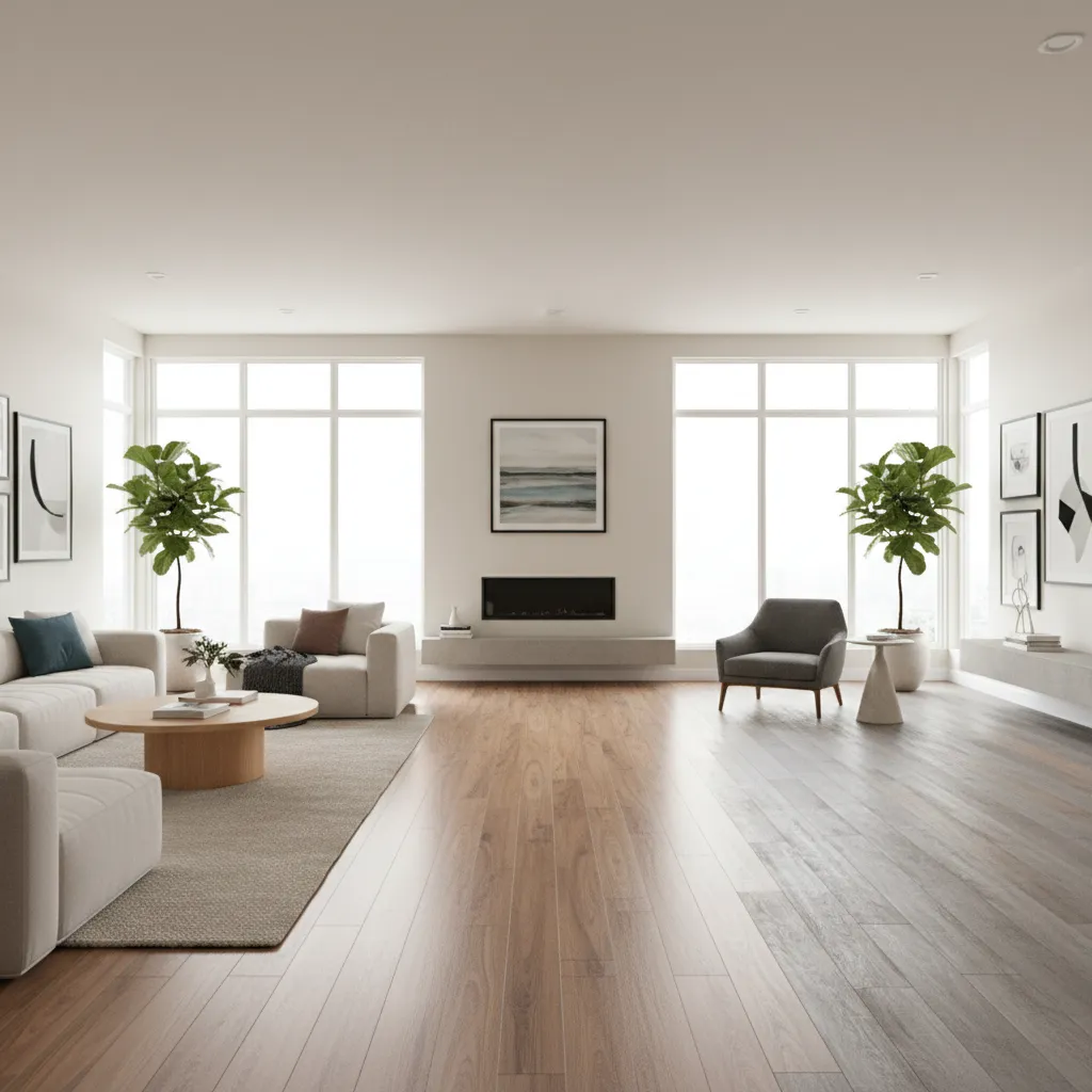 Carpet vs Hardwood vs Vinyl: Living Room Flooring Cost Comparison