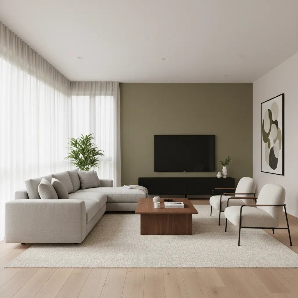 Living Room Hall Colour Combinations for Dark, Small Rooms
