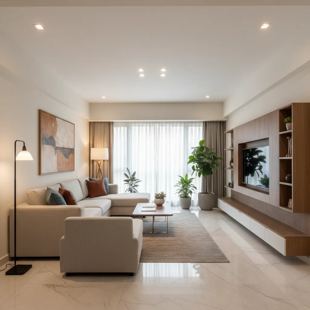 Living Room Interior Design Cost in India (2026 Guide)