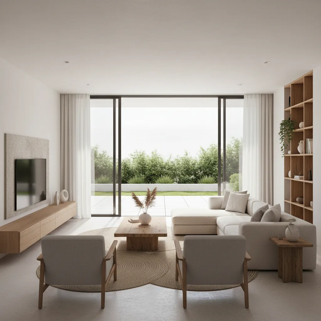 Professional Interior Design Rules for Rooms With Large Sliding Glass Doors