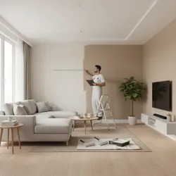 How Professional Painters Estimate Living Room Painting Costs