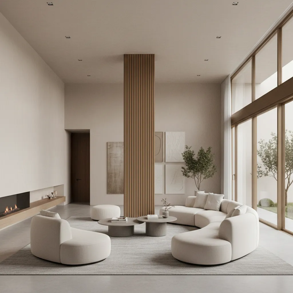 Design Ideas for Pillar in Living Room: Make Structural Columns Stylish