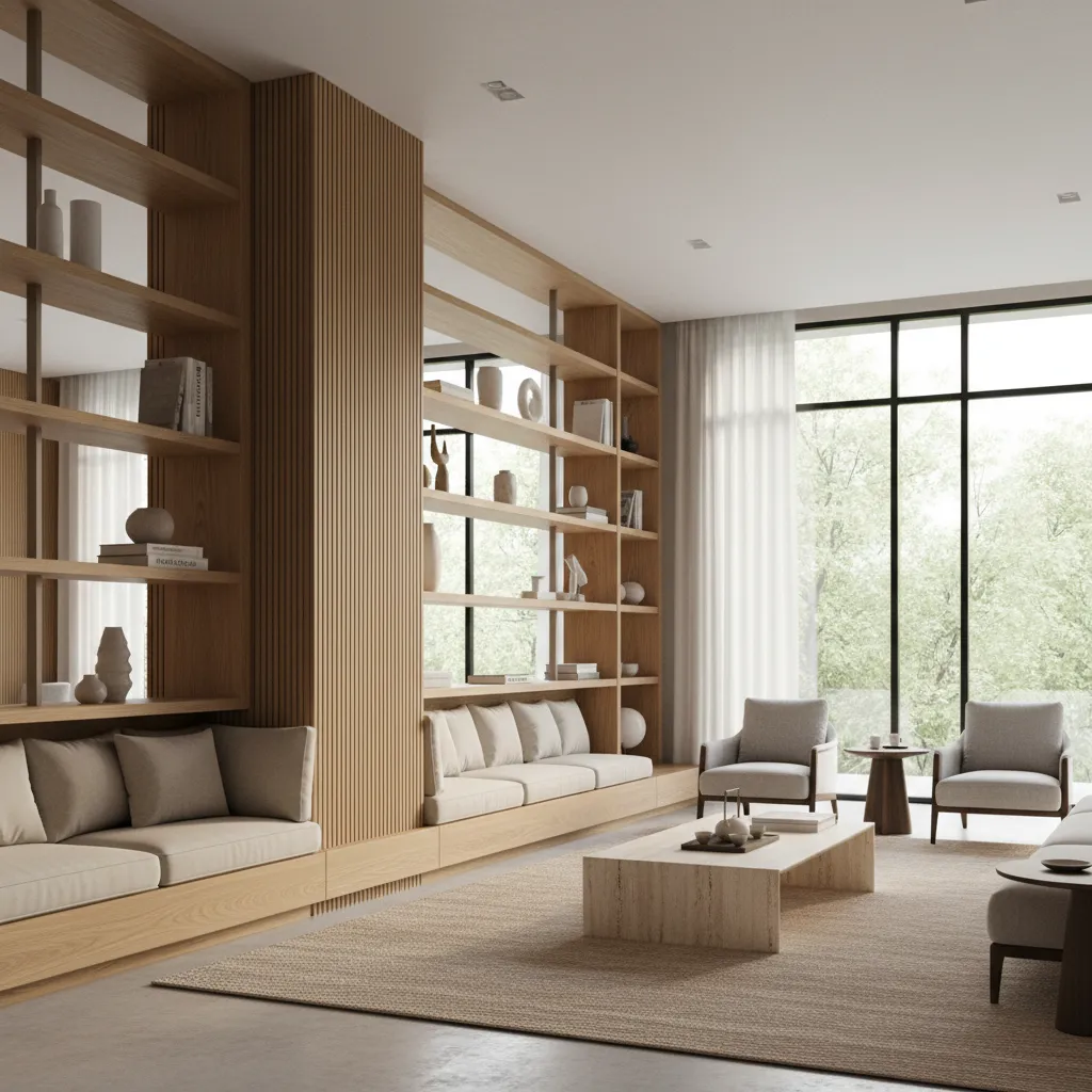 Should You Hide Highlight or Integrate Pillars in Your Living Room Design