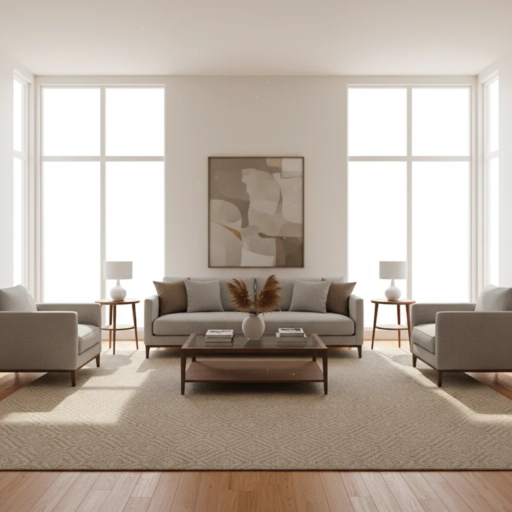 Common Living Room Rug Placement Mistakes and How to Fix Them