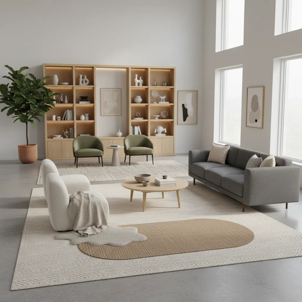 10x10 vs 8x10 vs 9x12 Rugs for Living Rooms