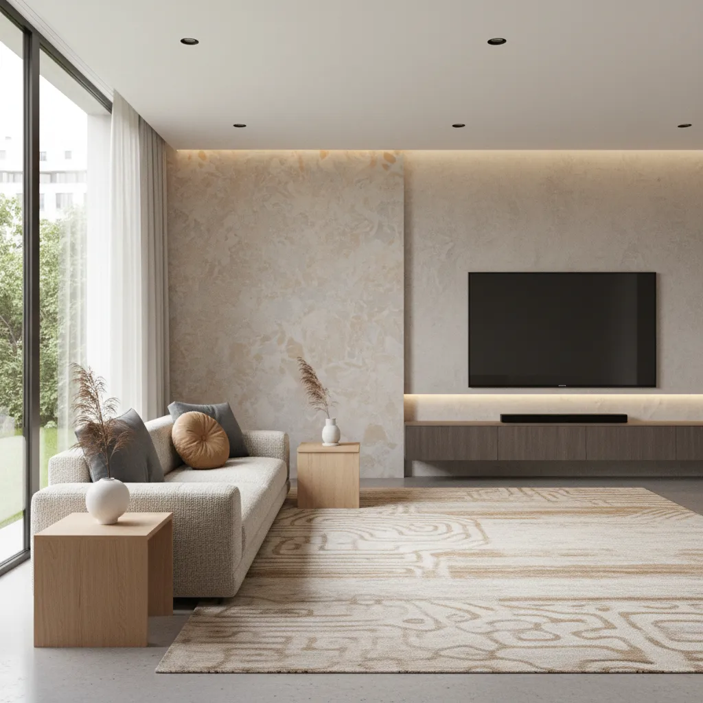 Best Texture Paint Designs for Living Room Walls