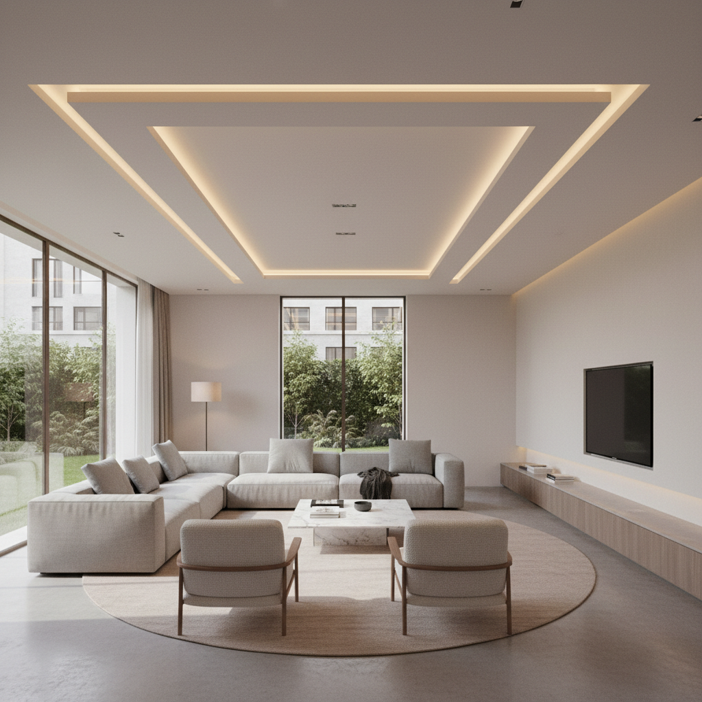 Living Room Feels Flat? 5 False Ceiling Designs to Add Depth