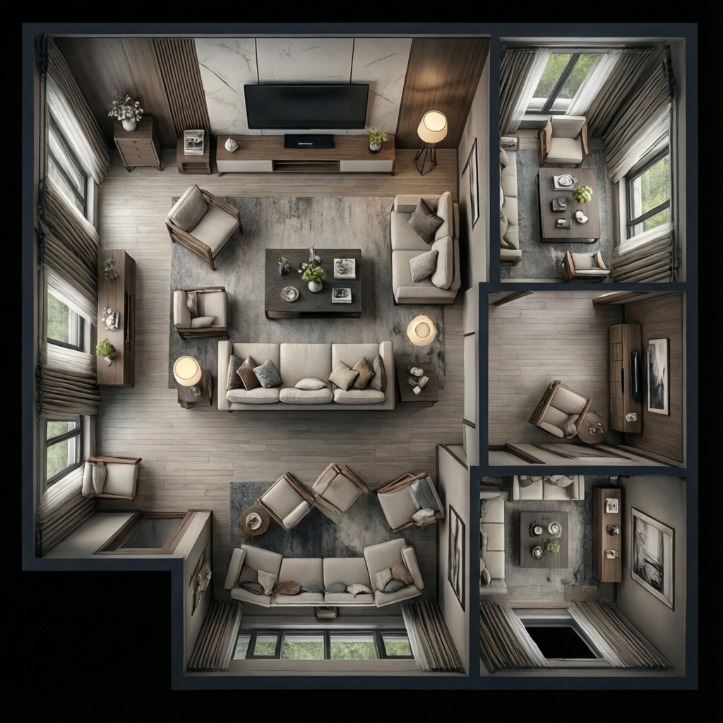 Awkward Living Room Layout With TV? Fix Seating & Sightlines
