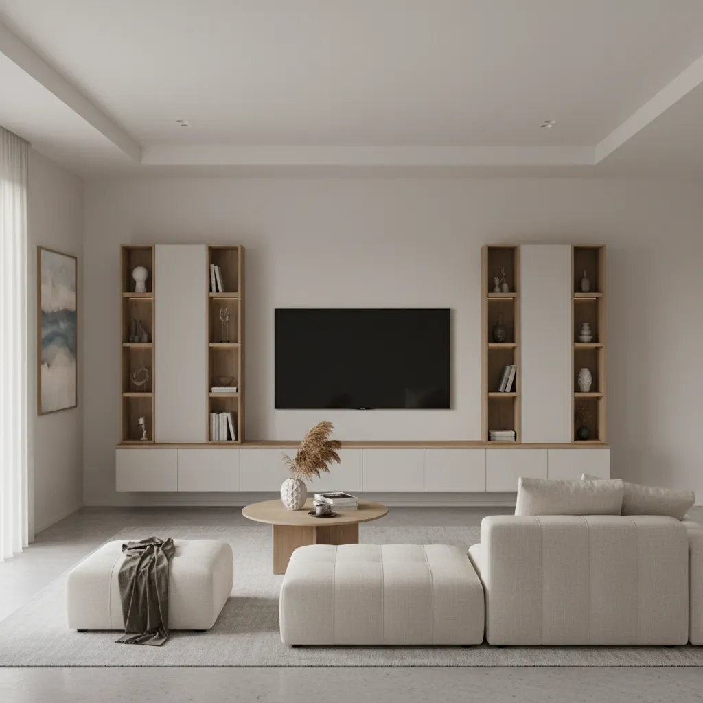 Living Room TV Unit Design With Storage: Smart Ideas for Modern Homes