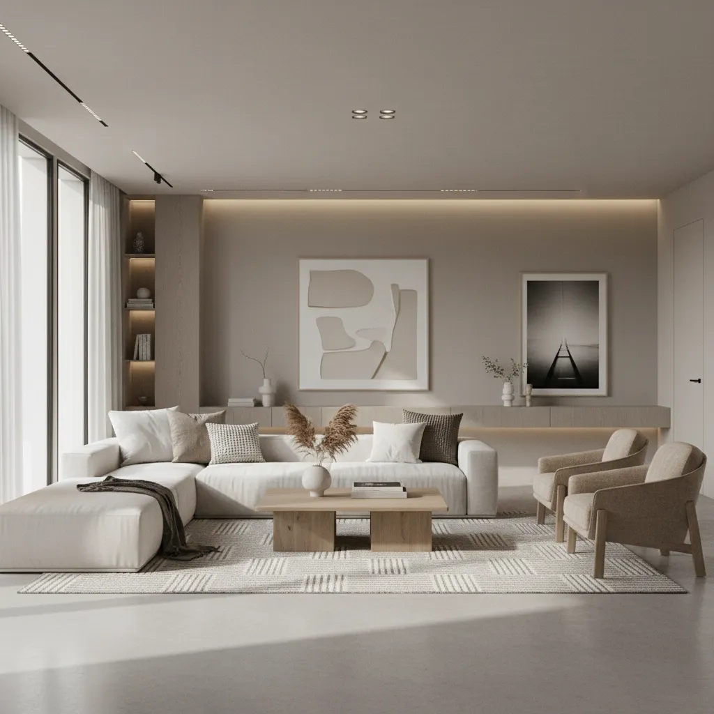 Best Wall Color Comparisons for Living Rooms with White Furniture