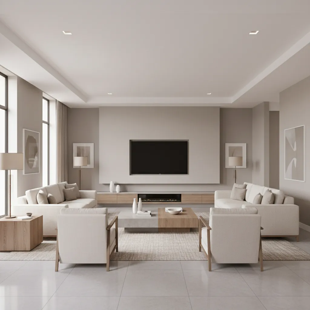 Common Living Room Layout Mistakes with Wall Mounted TVs
