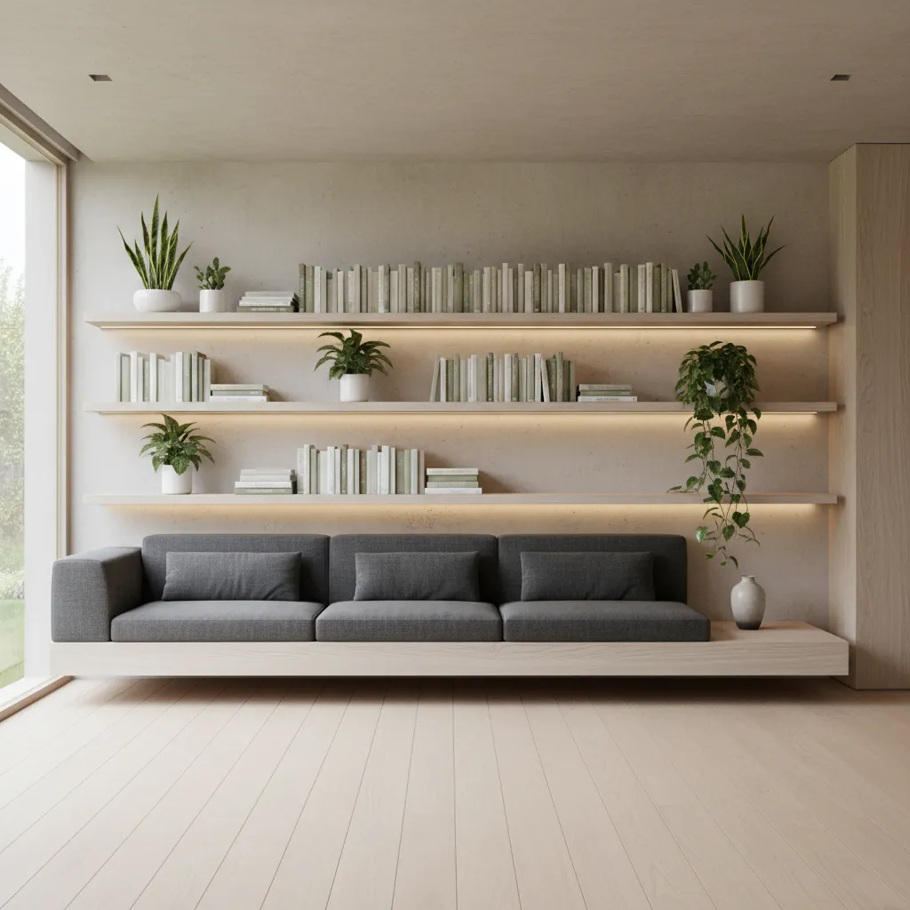 How to Choose the Right Wall Shelves for Your Living Room