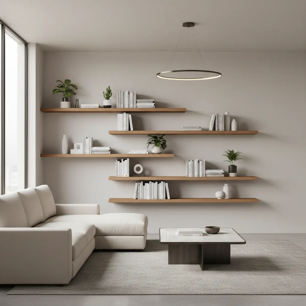 Unique Living Room Wall Shelf Design Ideas That Transform Small Spaces