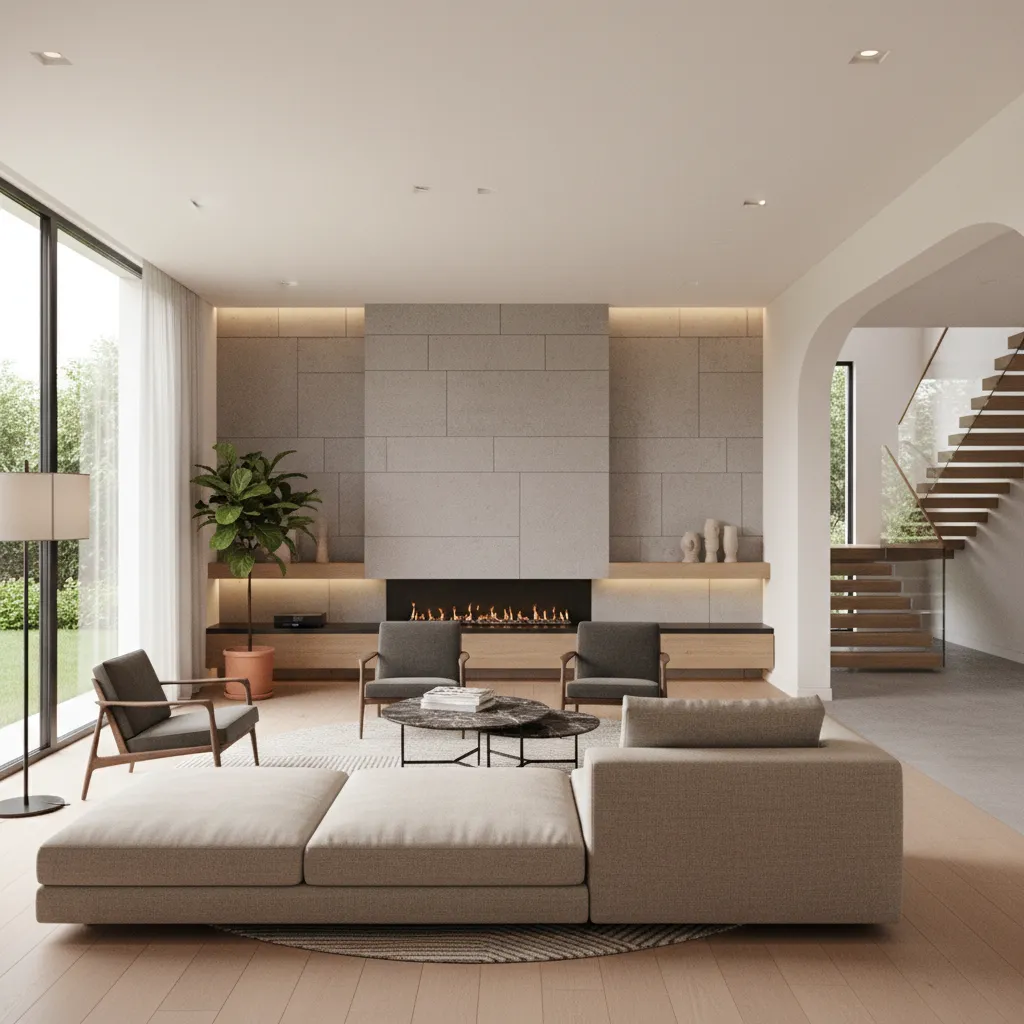 Living Room Wall Texture Ideas for a Stylish Main Hall