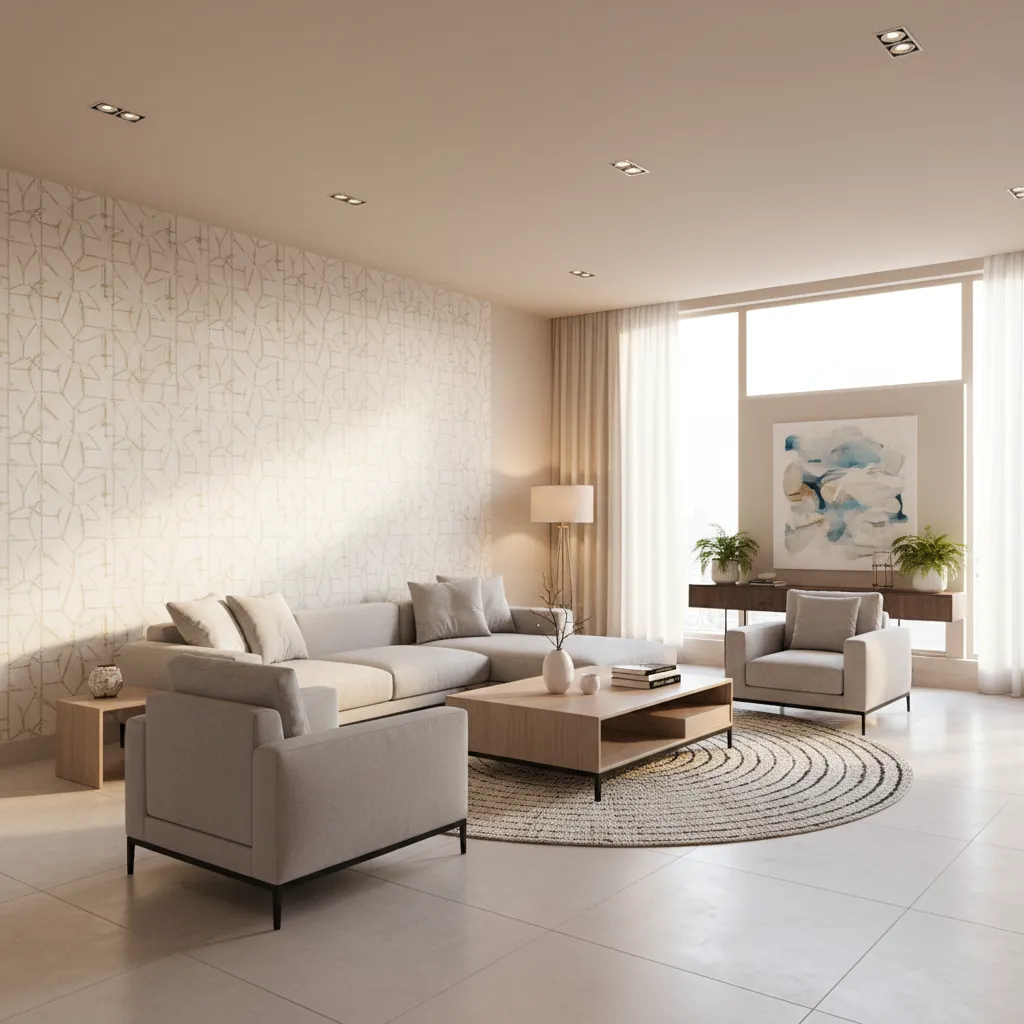 Wallpaper Designs for Living Room That Feel Effortless and Stylish