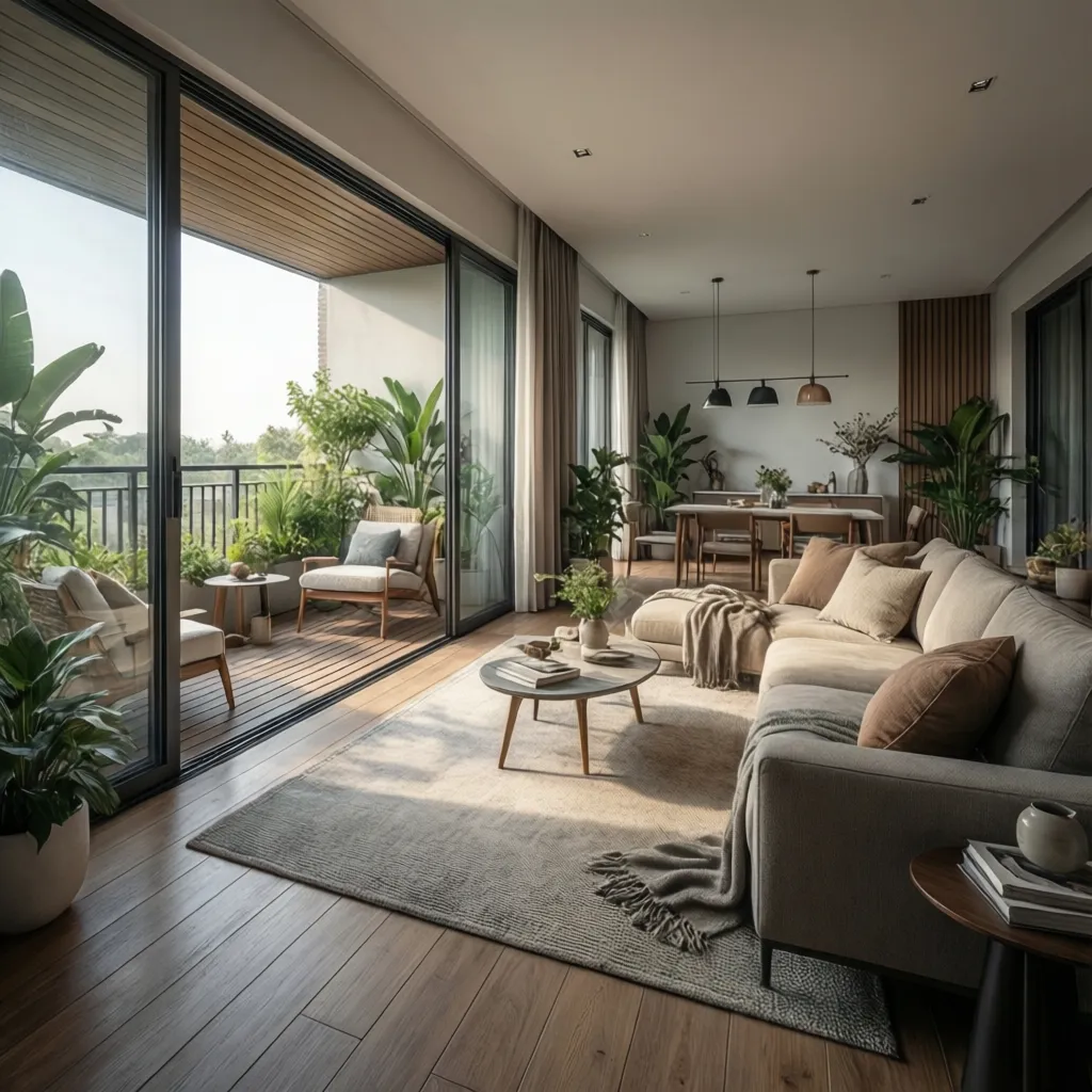 Interior Design for Living Room with Balcony: Layouts That Actually Work