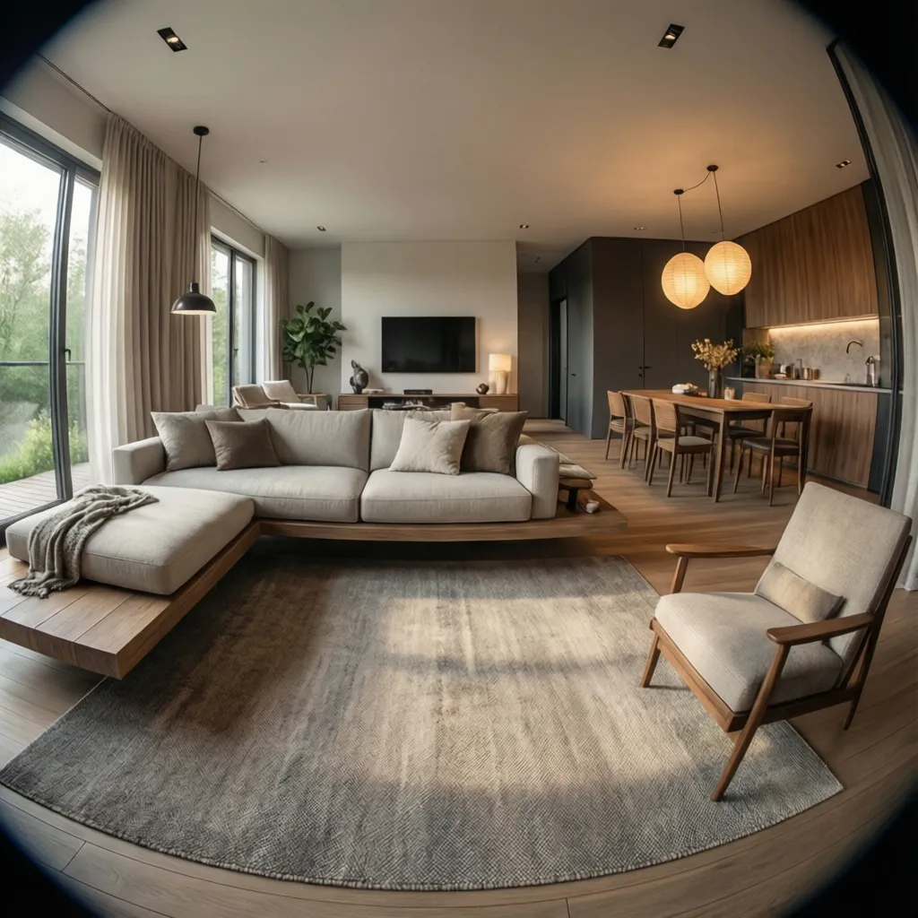 Furniture vs Rugs vs Lighting for Living Room Zoning
