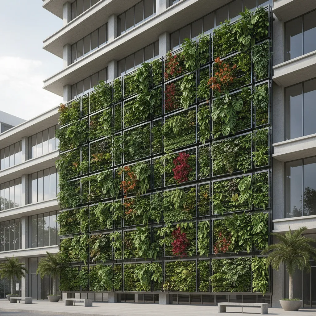 Living Wall Systems Compared for Bangalore Buildings
