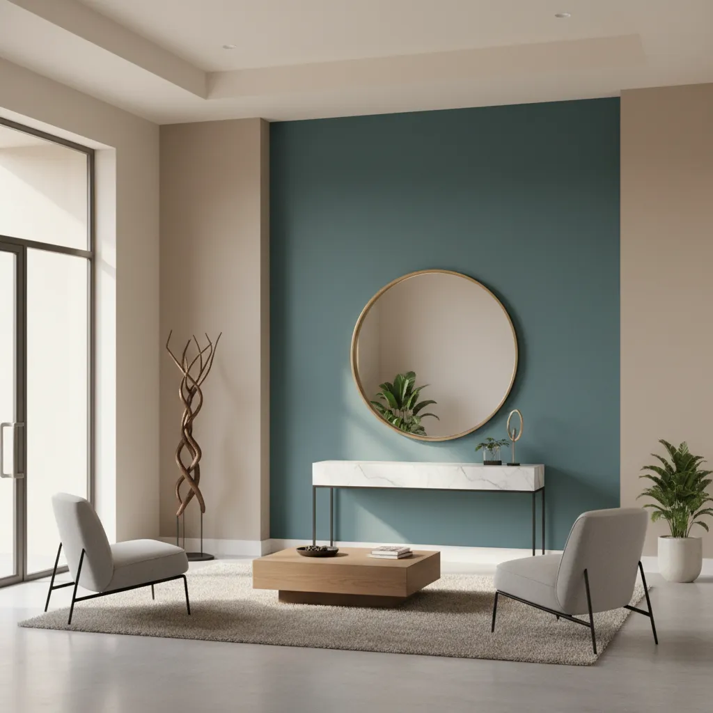 5 Lobby Wall Paint Design Ideas That Work in Real Spaces