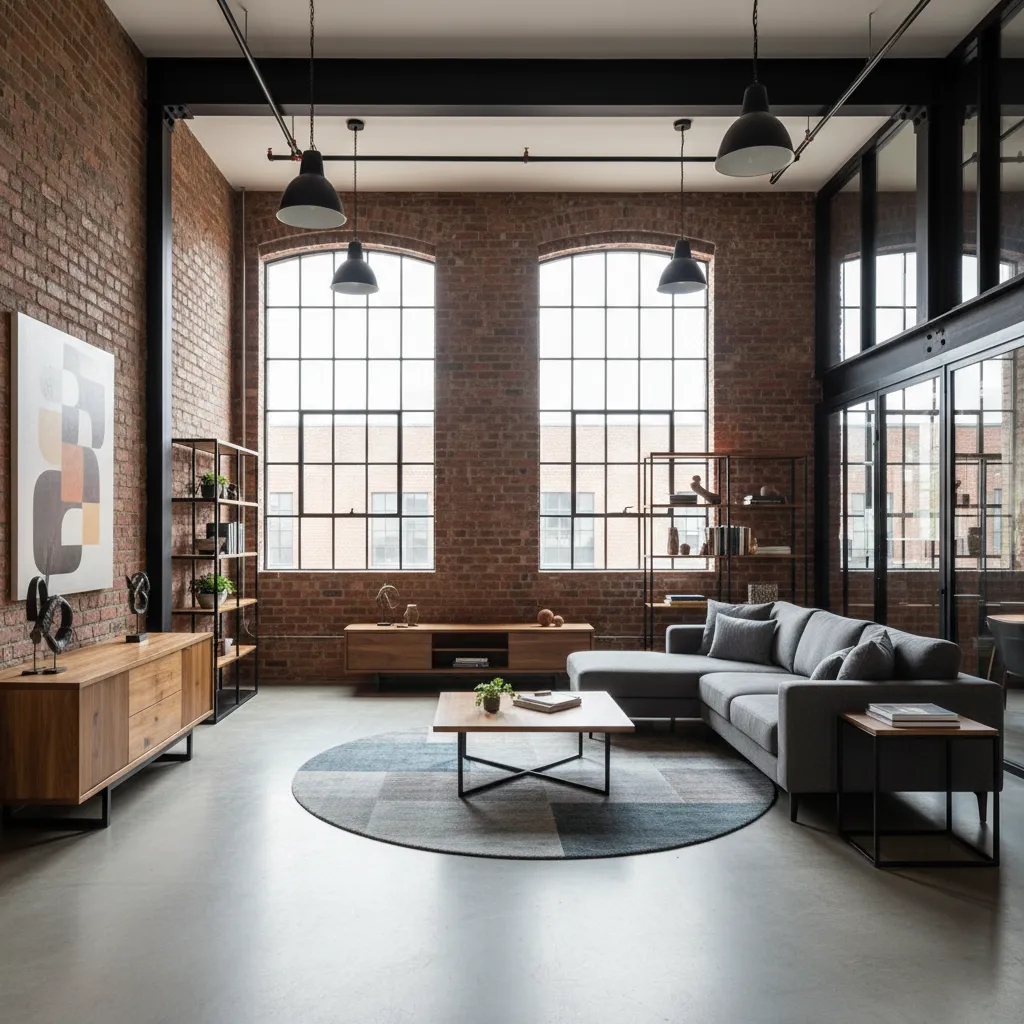 Estilo Loft: Diseño de Interiores Moderno