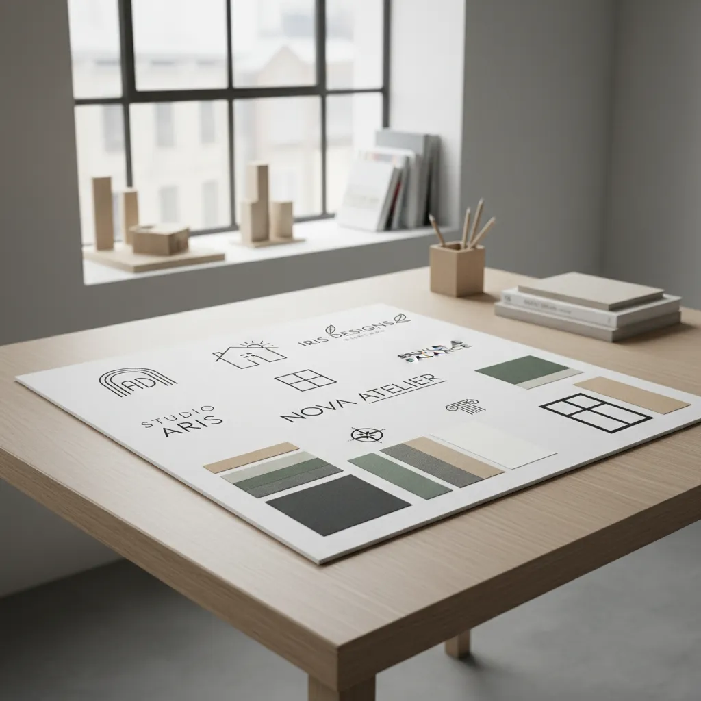 Logotipos empresas de diseño interiores: ideas y claves