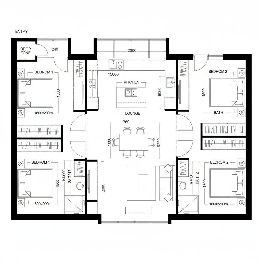 Long Axis Gallery + Split Privacy